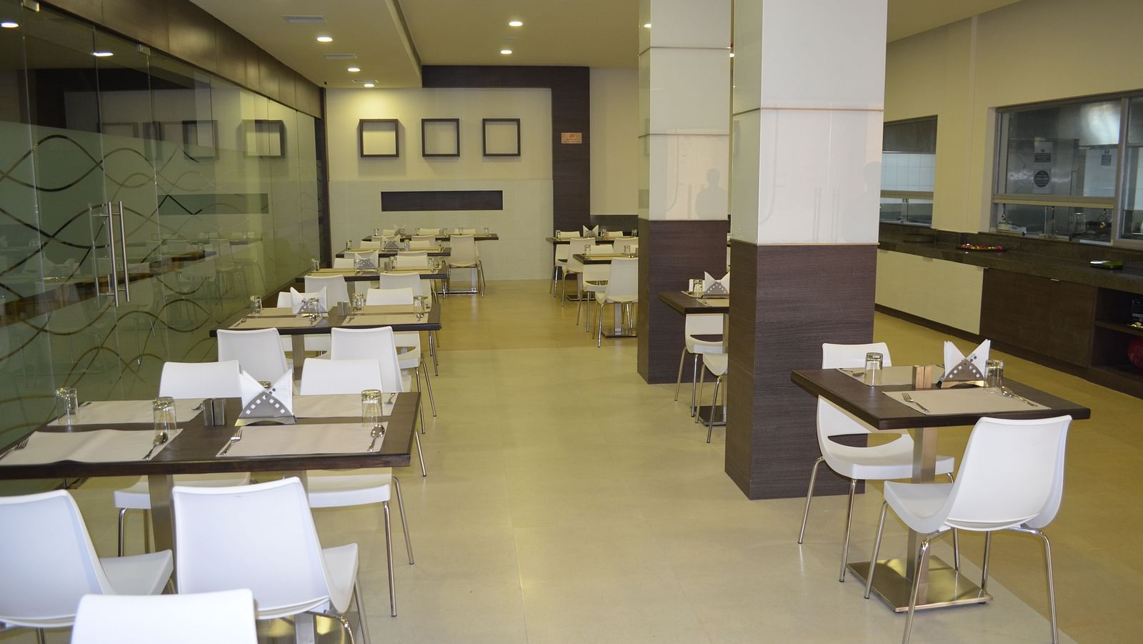 An image of a dining of Amudham Restaurant at Regency Tiruttani by GRT Hotels.
