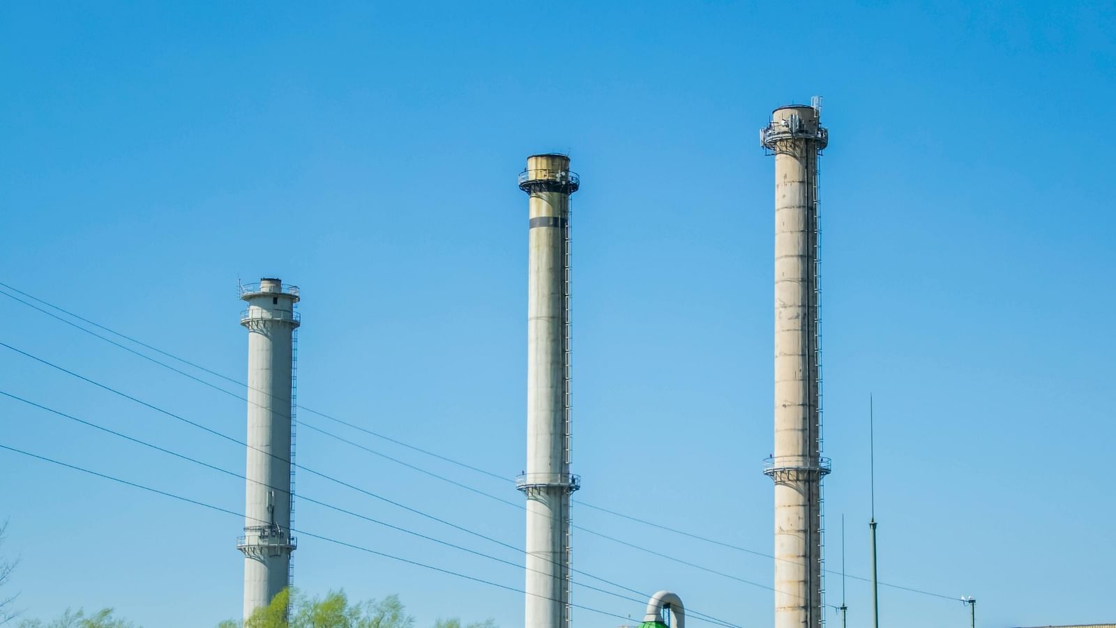 An image of the steel plant