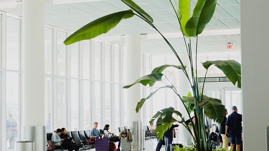 hotel lobby