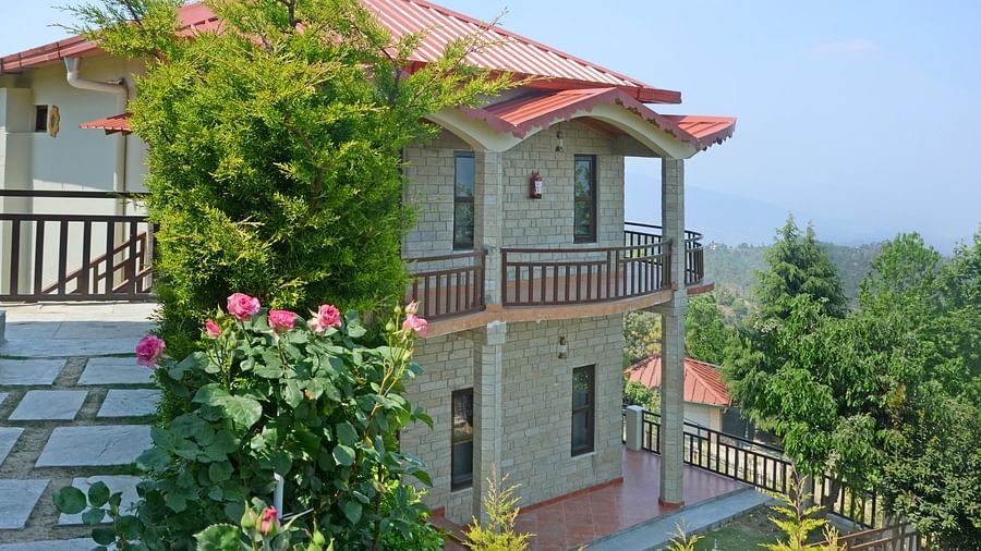 Ojaswi Himalayan Resort, Mukteshwar Nainital Exterior View Ojaswi Himalayan Resort Mukteshwar 8