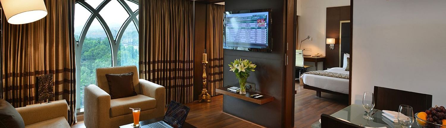 Suite at hotel Majestic Court Sarovar Portico Navi Mumbai