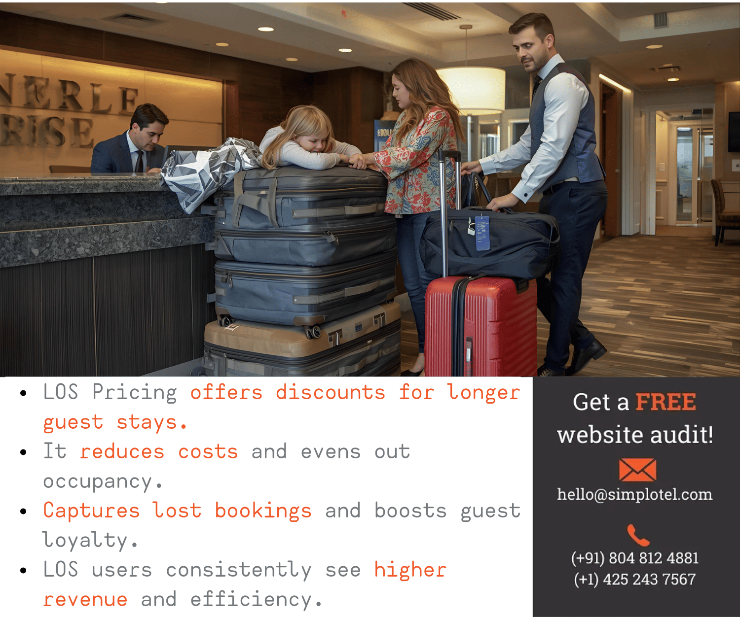 Main page banner LOS pricing