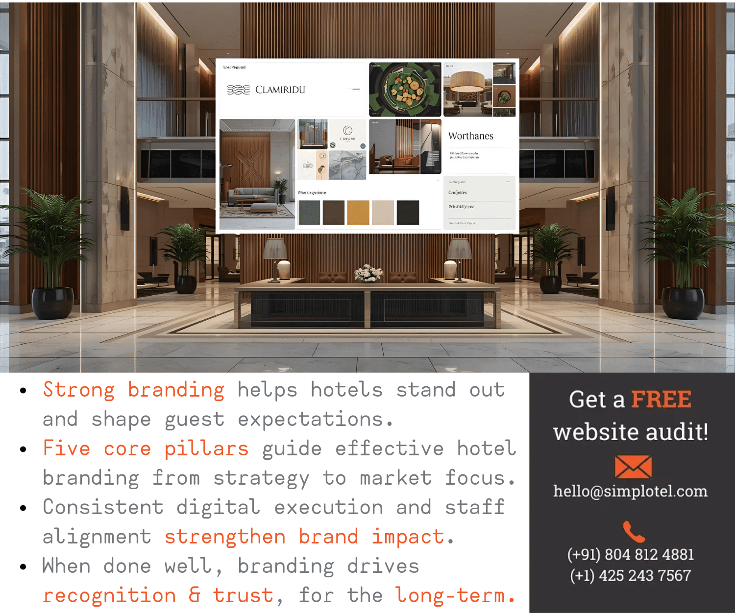 Main page banner branding strategies