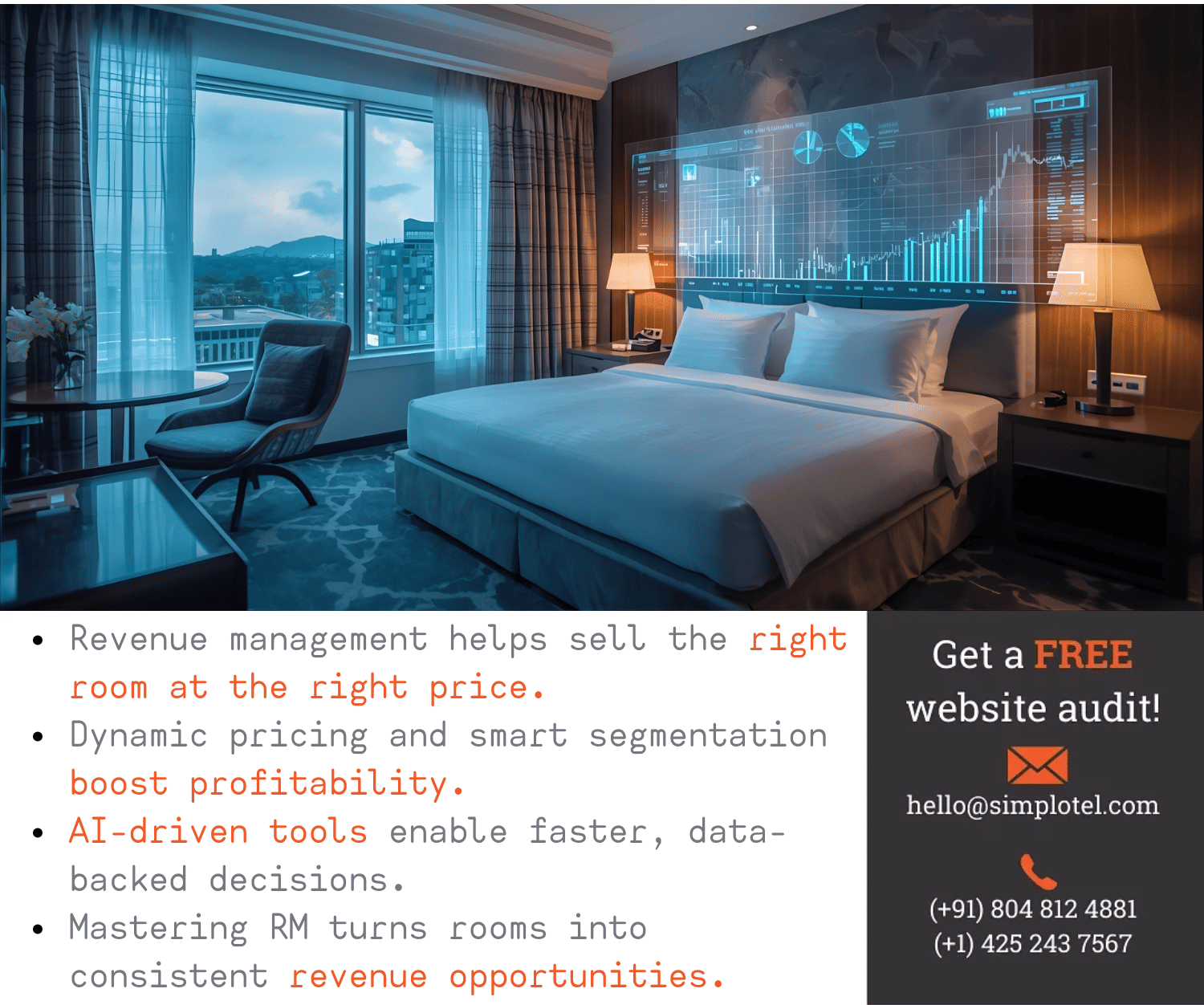 Main page banner revenue management