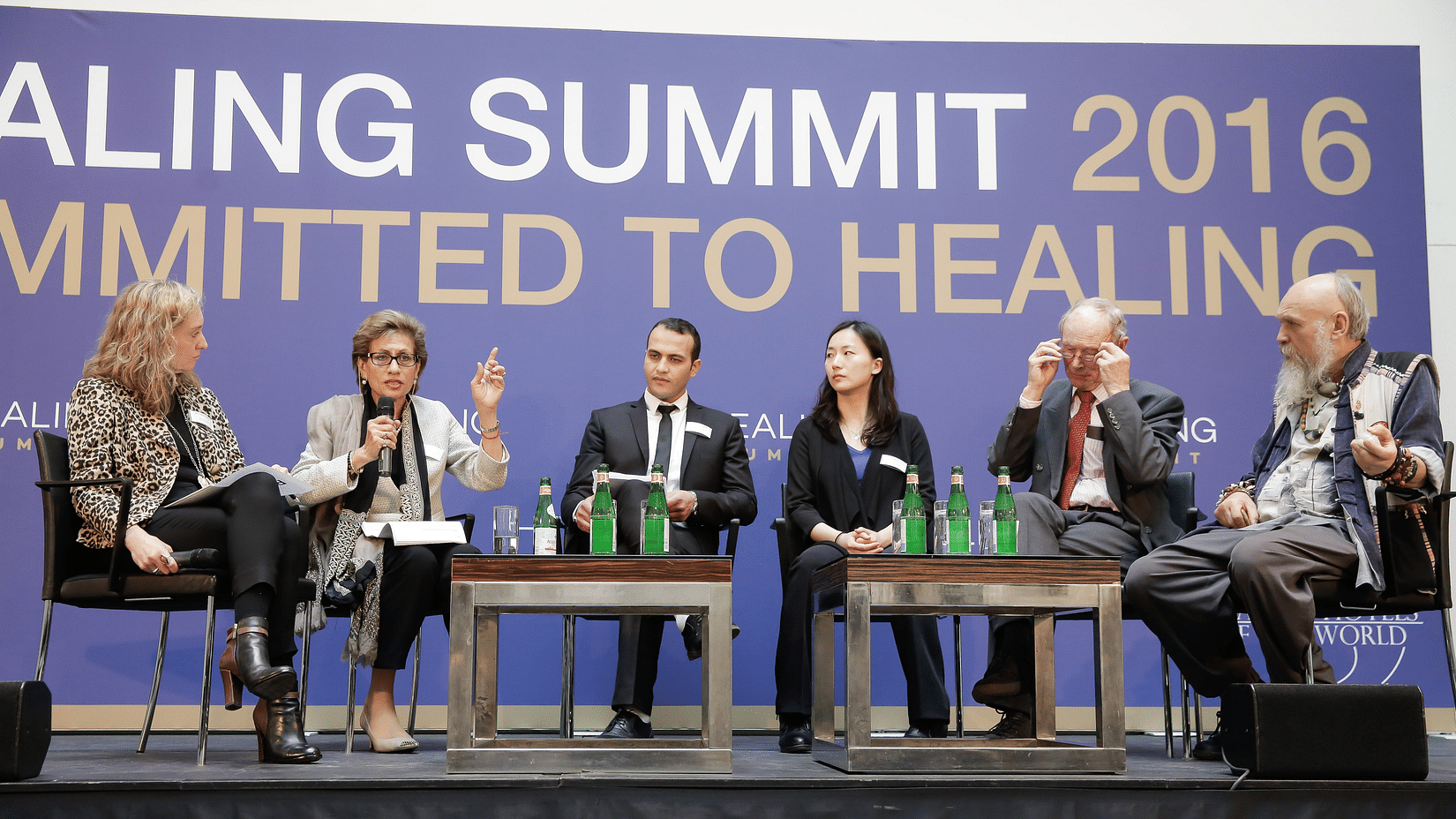 Healing summit  with a panel of people at Hablis Hotel Chennai