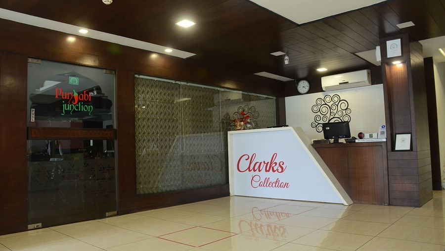 Side view of the reception - Clarks Collection, Vadodara