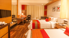 room twin Deventure Sarovar Portico Kapashera New Delhi1