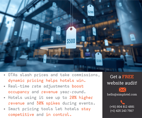 Main page banner Dynamic Pricing