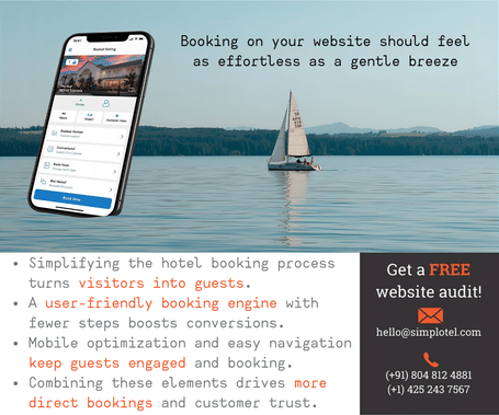 Main page banner seamless booking