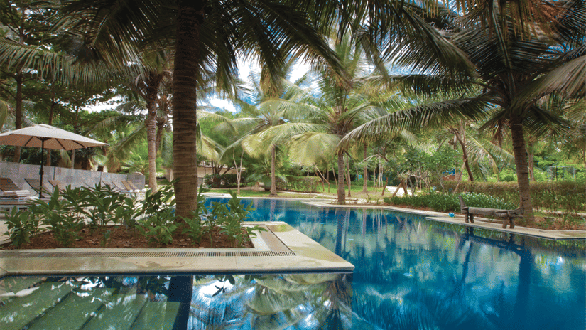 Private pool is a part of The Residence Room at The Serai Kabini.
