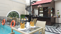 poolside bar - Hotel Polo Towers, Agartala