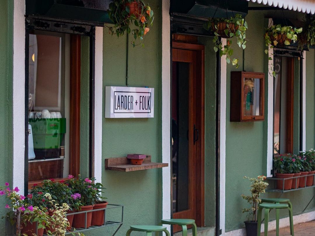 Facade of Larder + Folk
