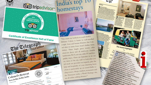 Press Reviews 2, Colonel's Retreat Hotels, New Delhi Hotels