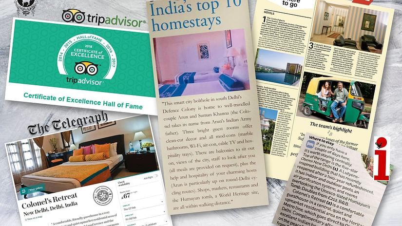 Colonel's Retreat Hotels  Press Reviews 2, Colonel's Retreat Hotels, New Delhi