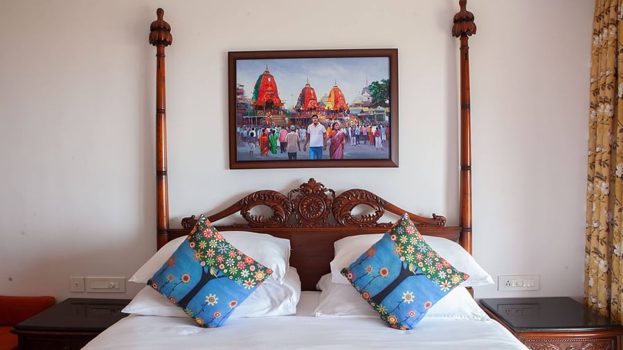 view of the bed - Mayfair Heritage, Puri 2