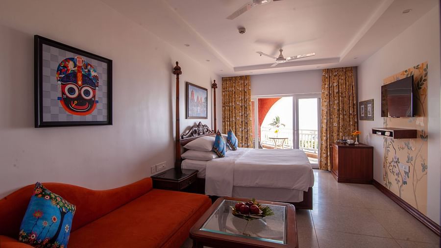 view of the bed and the sofa set - Mayfair Heritage, Puri