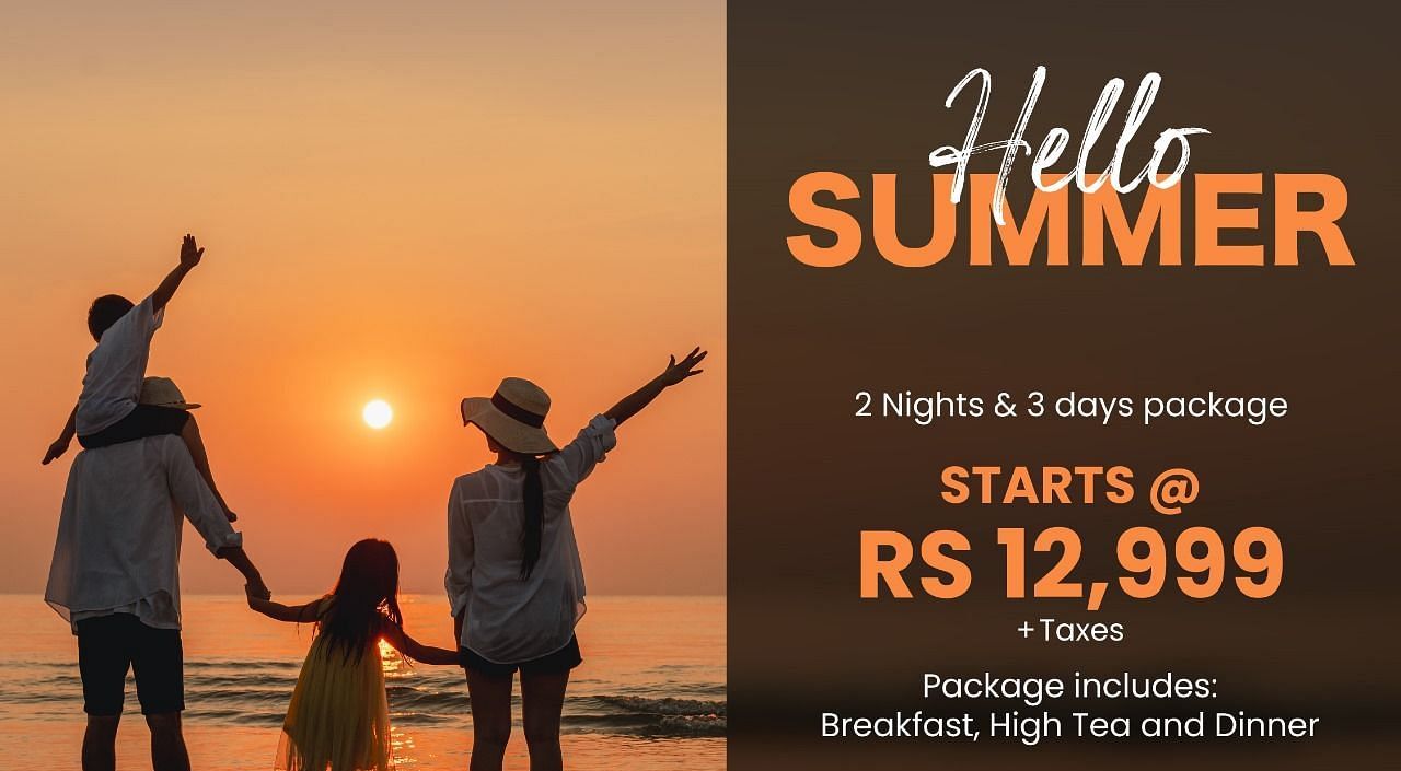 Summer offer banner at Athithi 