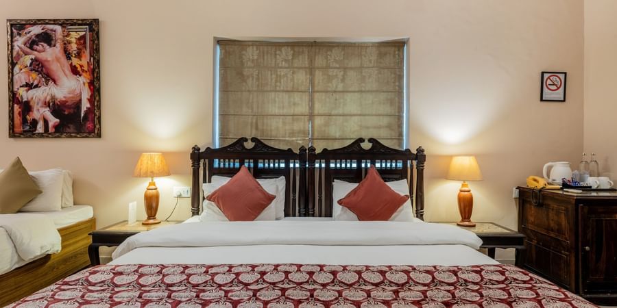 123-Family Room - Room & Suites - Suryaa Villa - Boutique Hotel in Jaipur- 5