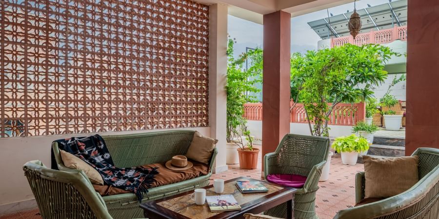 Junior Suite - Sit Out - Room & Suites - Suryaa Villa - Boutique Hotel in Jaipur-Suryaa Villa - 7