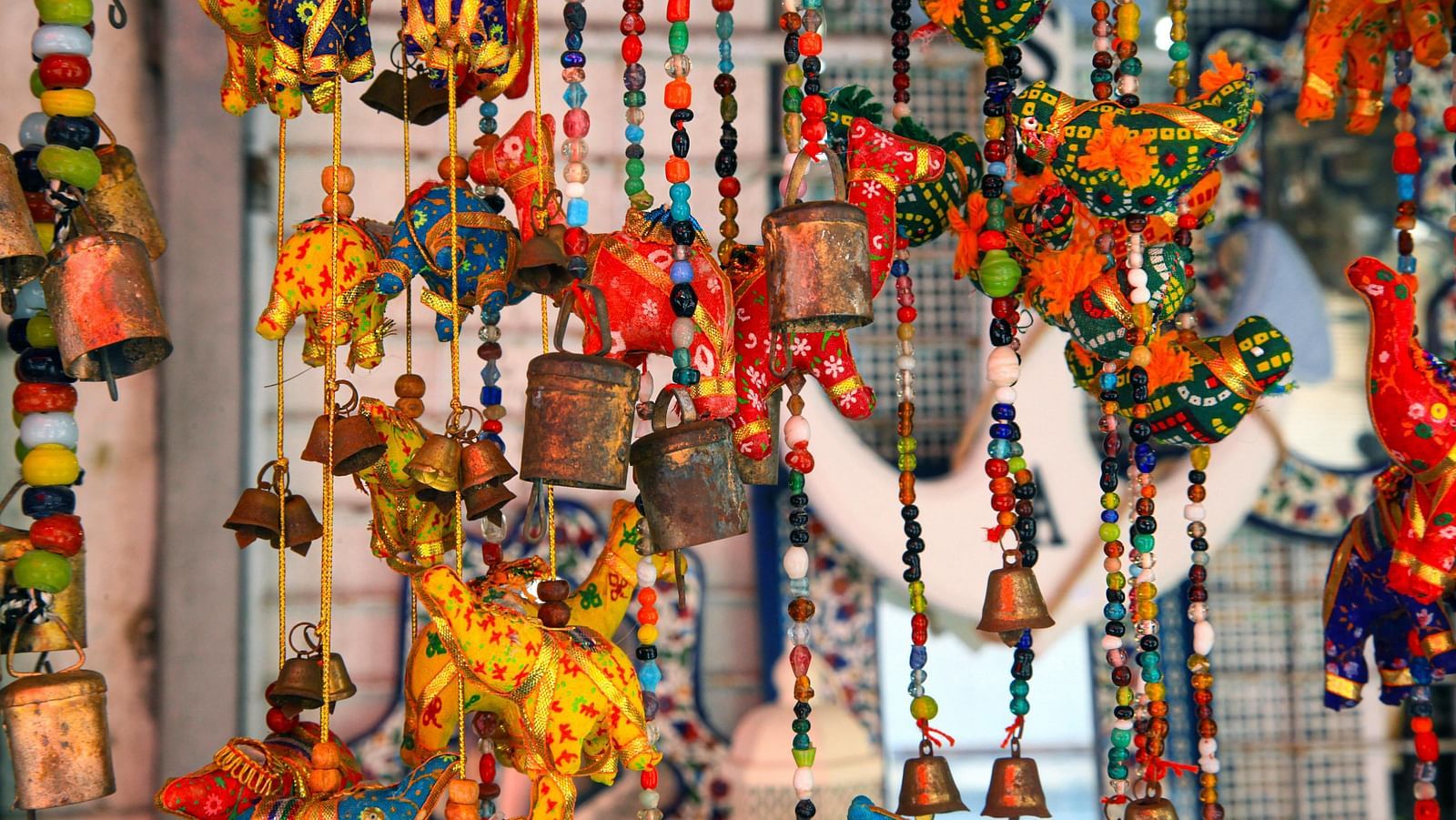 an image of colourful handcrafts 
