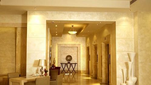 Reception Lobby Radisson Hyderabad Hitech City Hyderabad 7