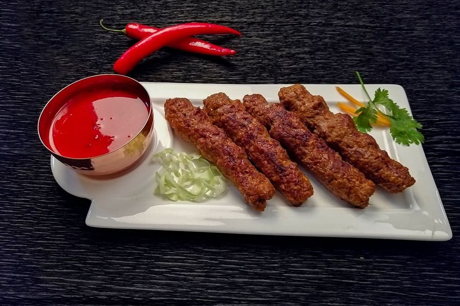 alt-text Hotel Polo Max Jabalpur, sheekh kebab in mumbai masala