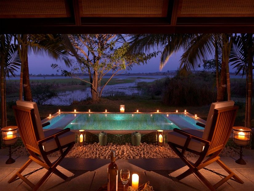The Residence Jacuzzi at Our Resort in Kabini