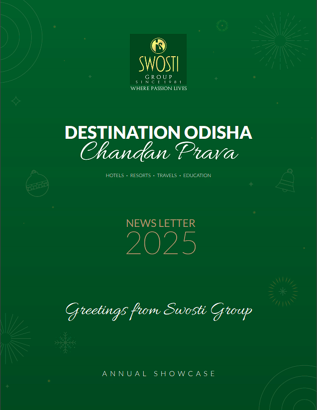 Cover page of the Swosti's newsletter