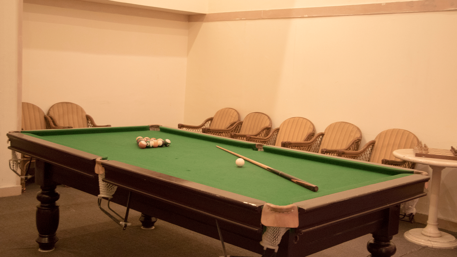 An image of a pool indoor game - Kamats India