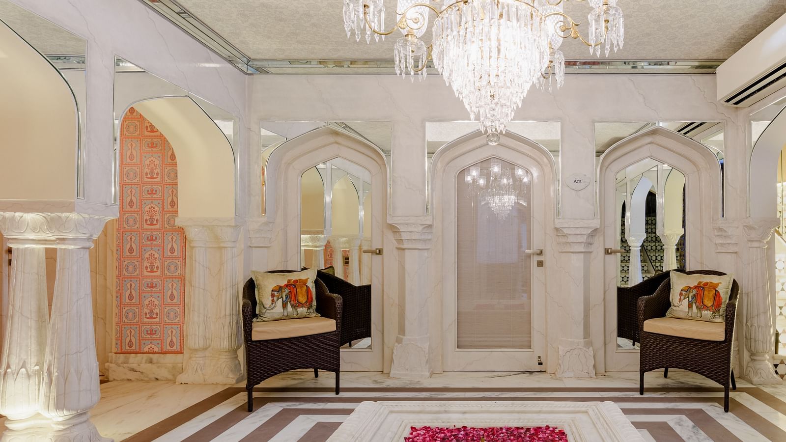Rich Interiors in Surya Haveli Jaipur
