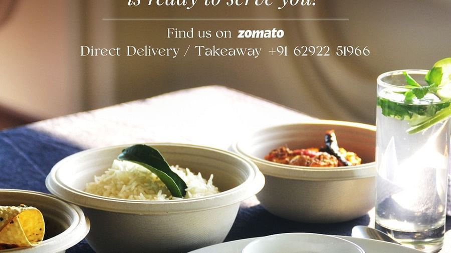 a banner for room service at - polo floatel kolkata
