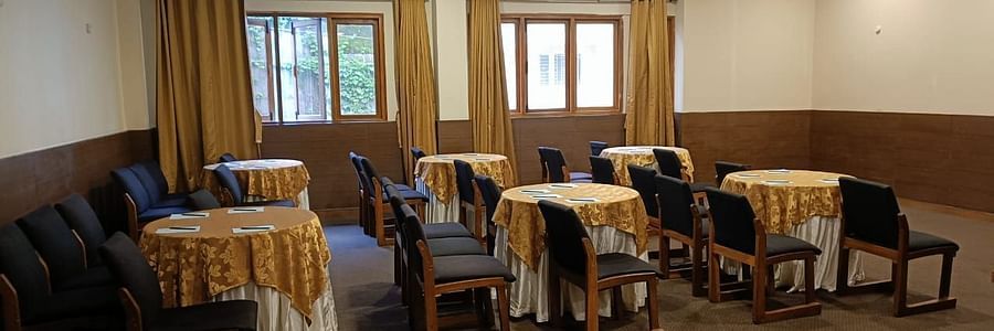 The interiors of the banquet hall pavillion - Hotel Polo Towers Shillong