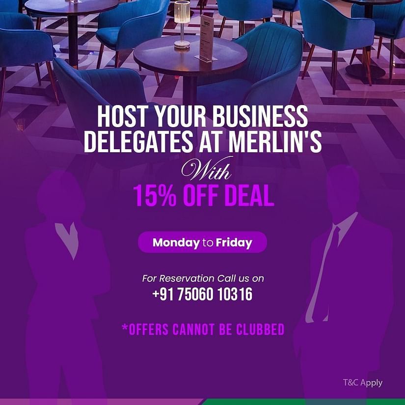 corporate offer at Merlins at orchid hotel mumbai vile parle