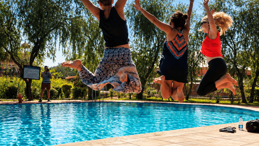 Poolside Chills- Umaid Palace Dausa-Resorts near jaipur