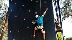 rock-climbing, Lotus Beach Resort, Murud Beach-Dapoli, Ratnagiri