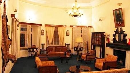 A wating area at The Royal Retreat