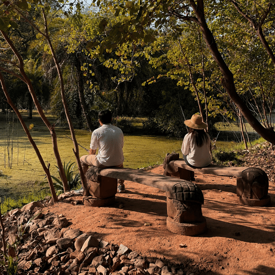 Fishing at the stream -Surya Bagh-Experiences