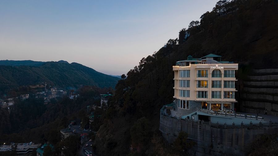 facade image of the Zion, Shimla