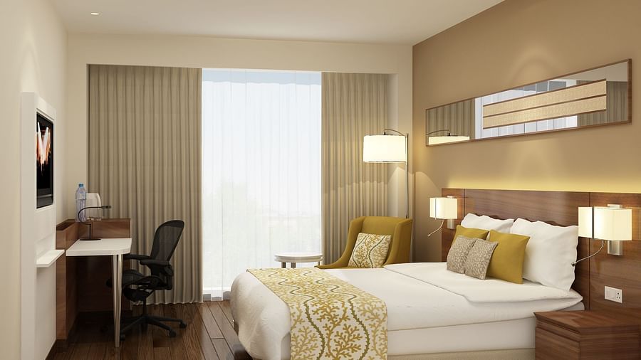 Premier King Room1, Rooms in Noida, The Hideaway