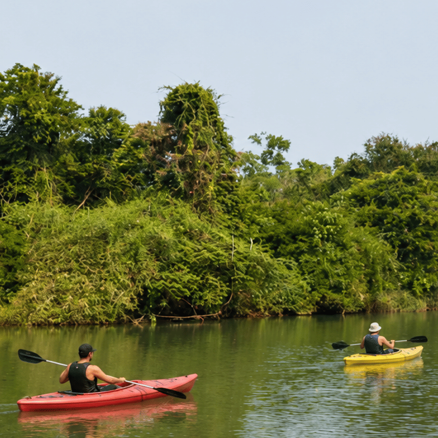 Same Friendship Separate Kayaks