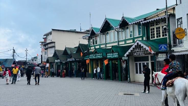 Mall Road ,Darjeeling