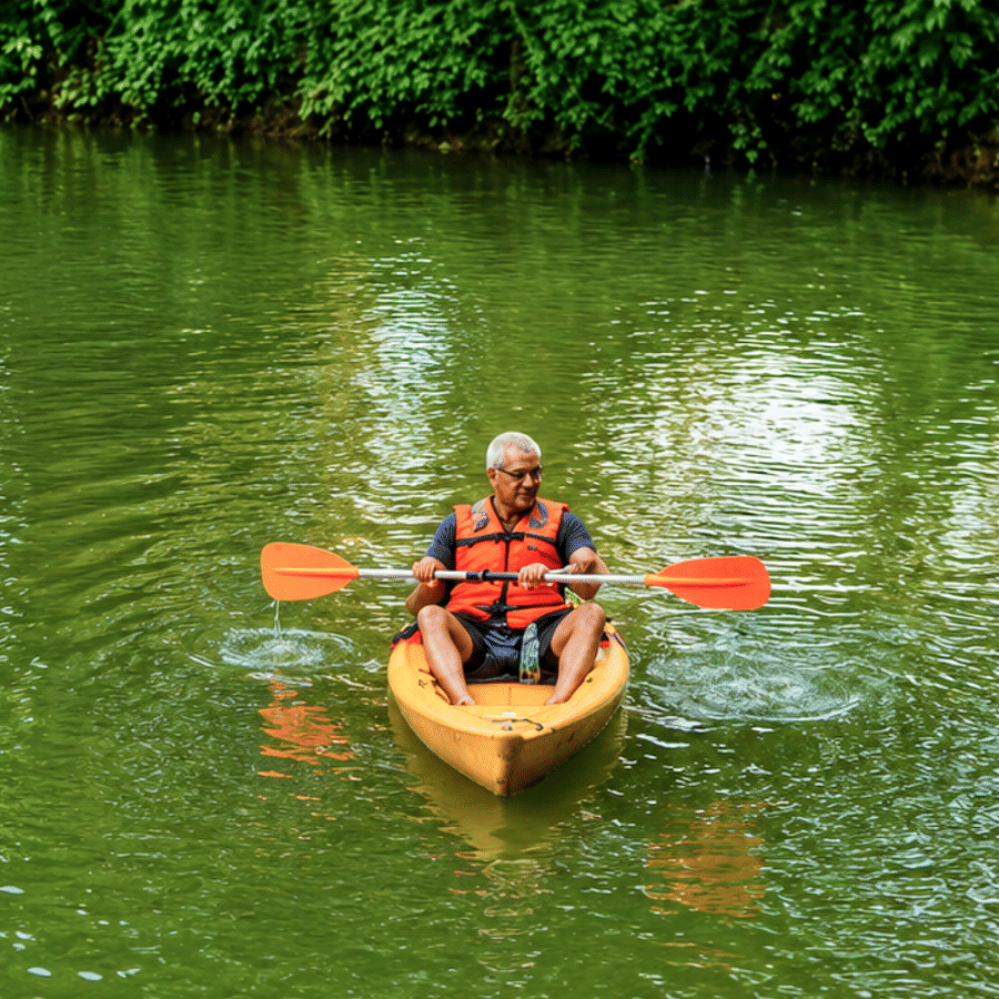 Kayaking-Net Climbing-Archery