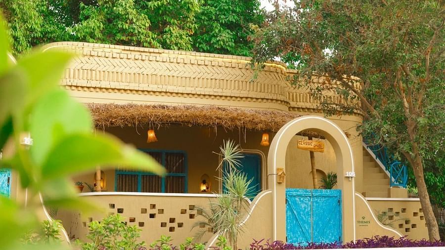 a miniature model of Themis Mudhouse - A Nature's Retreat Resort & Wellness 2