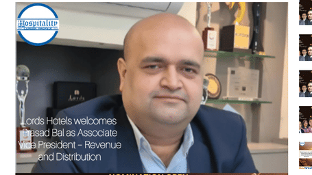 Screenshot of media promotion for Lords Hotels & Resorts.