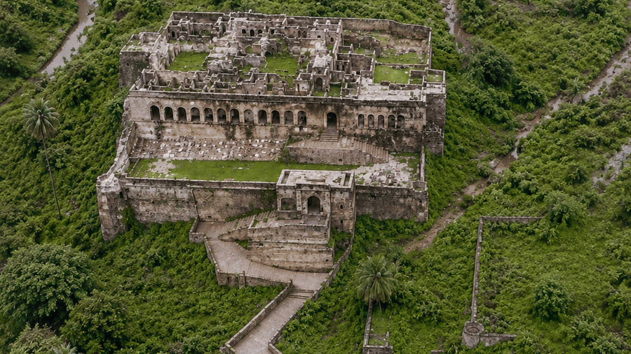Bhangarh Fort Monsoon