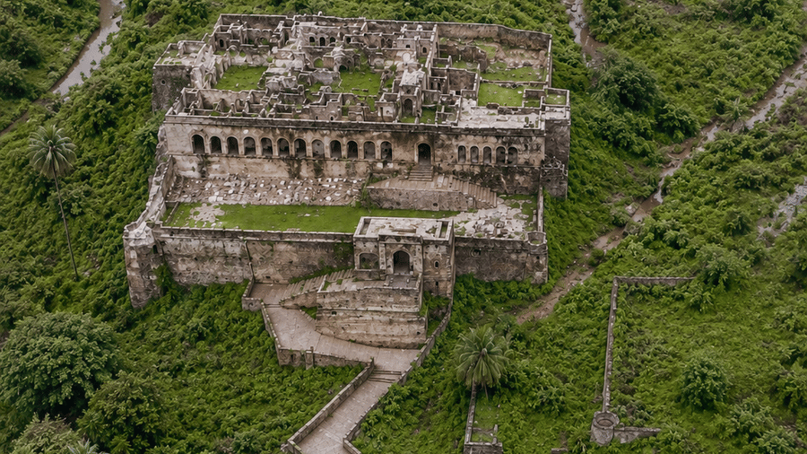 Bhangarh Fort Monsoon