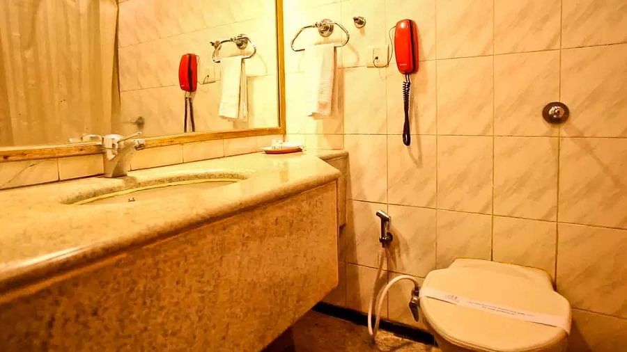 Bath Room Kalyan Residency Hotels in Tirupati
