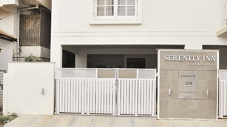 Serenity Inn  Facade Hotel Serenity Inn Domlur Bangalore