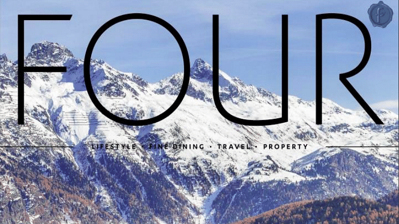 Four Magazine - A multi-award-winning lifestyle magazine cover.