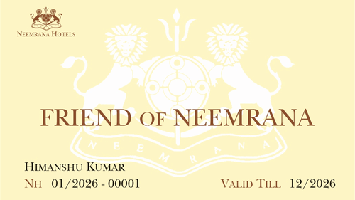 Friends of Neemrana Card